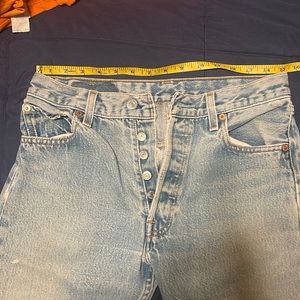 Long vintage button fly jeans 501xx 31 40